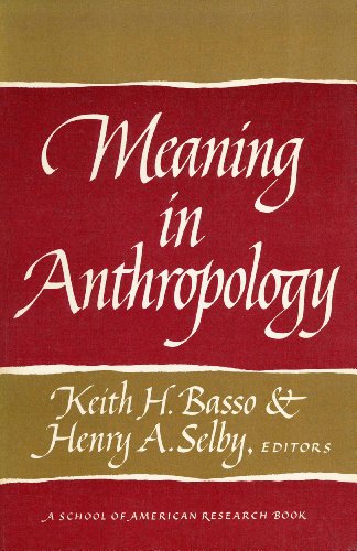 Imagen de archivo de Meaning in Anthropology a la venta por COLLINS BOOKS