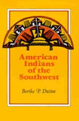 Beispielbild fr American Indians of the Southwest zum Verkauf von Argosy Book Store, ABAA, ILAB