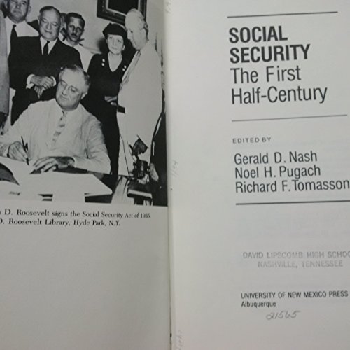 Stock image for Social Security The First Half Century for sale by GLENN DAVID BOOKS