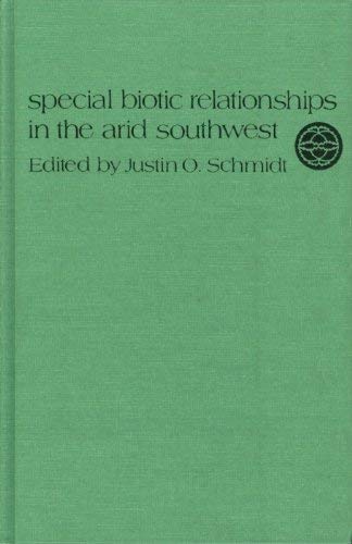 Beispielbild fr Special Biotic Relationships in the Arid Southwest (Contributions of the Committee on Desert and Arid Zones Research, 24) zum Verkauf von Books From California