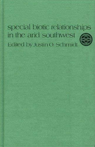 9780826311665: Special Biotic Relationships in the Arid Southwest (Contributions of the Committee on Desert and Arid Zones Research, 24)