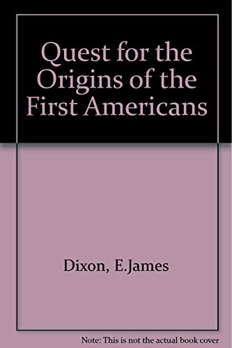 Beispielbild fr Quest for the Origins of the First Americans zum Verkauf von Books From California