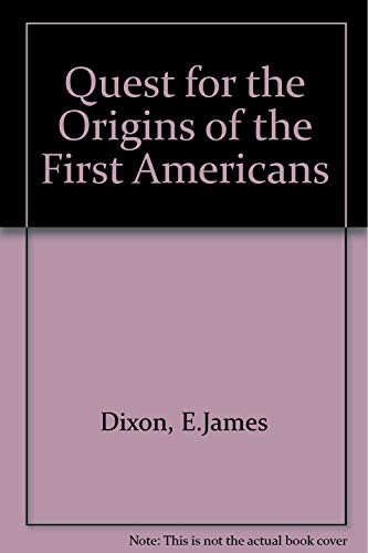 9780826314062: Quest for the Origins of the First Americans