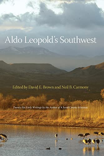 Imagen de archivo de Aldo Leopold's Southwest a la venta por HPB-Emerald