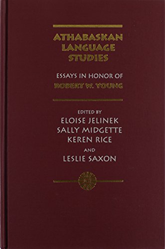 Beispielbild fr Athabaskan Language Studies: Essays in Honor of Robert W. Young zum Verkauf von ThriftBooks-Atlanta