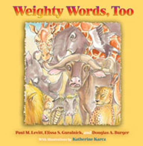 9780826345585: Weighty Words, Too