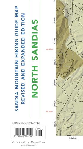 Stock image for SANDIA MOUNTAIN HIKING GUIDE MAP REVISED AND EXPANDED EDITION for sale by INDOO