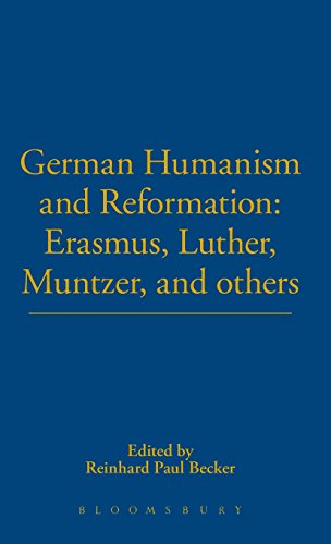 9780826402516: German Humanism and Reformation: Selected Writings: Vol 6 (German Library S.)