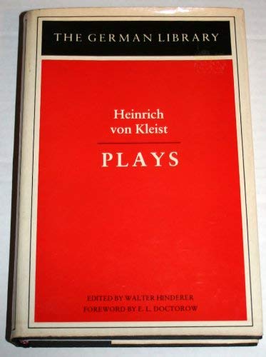 Beispielbild fr Heinrich Von Kleist Plays zum Verkauf von Better World Books