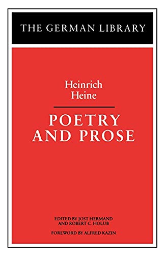 Stock image for Poetry and Prose: Heinrich Heine Vol. 32 for sale by Better World Books