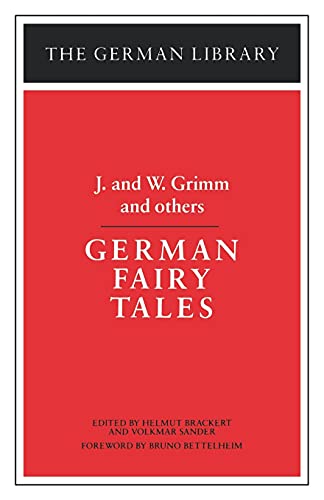 9780826402899: German Fairy Tales: J. and W. Grimm and Others (German Library)