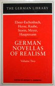 Stock image for German Novellas of Realism II (German Library) (English and German Edition) for sale by Irish Booksellers