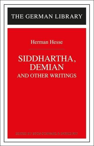 Imagen de archivo de Siddhartha, Demian, and Other Writings a la venta por Better World Books