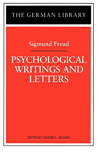 Beispielbild fr Psychological Writings and Letters: Sigmund Freud (German Library) zum Verkauf von HPB-Movies