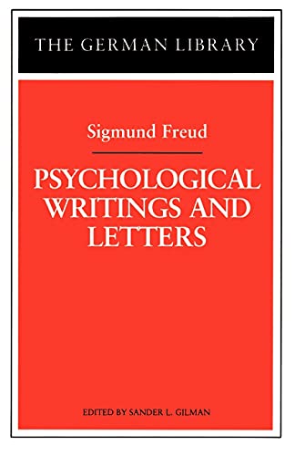 9780826407238: Psychological Writings and Letters: 0059 (German Library)