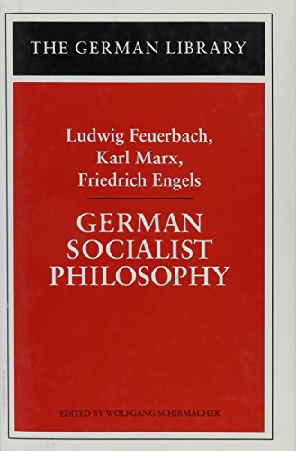 Stock image for German Socialist Philosophy for sale by Tall Stories BA