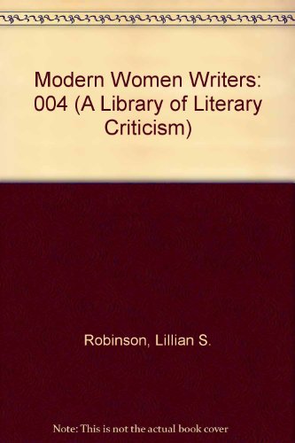 9780826409201: Modern Women Writers (A Library of Literary Criticism)