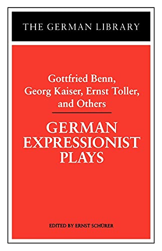 Stock image for German Expressionist Plays (German Library) for sale by Revaluation Books