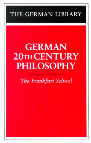 9780826409676: German 20th-century Philosophy: v. 78 (German Library S.)