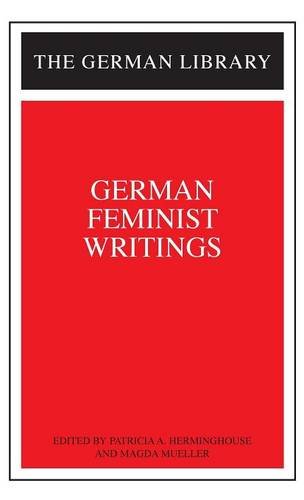 9780826412805: German Feminist Writings (German Library)