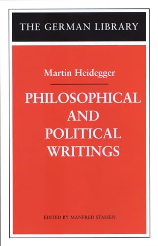 Stock image for Philosophical and Political Writings: v. 76 (The German library) for sale by WeBuyBooks
