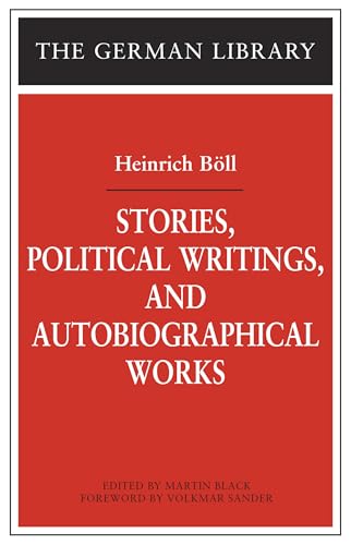 Beispielbild fr Stories, Political Writings and Autobiographical Works. zum Verkauf von Antiquariaat Schot