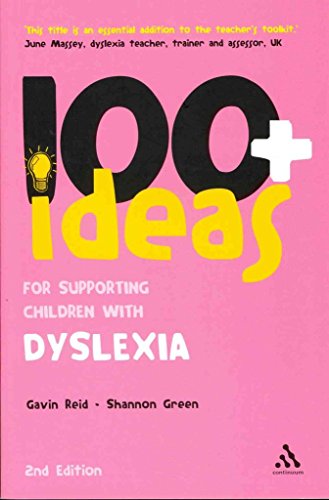 Stock image for 100+ Ideas for Supporting Children with Dyslexia (Continuum One Hundreds) for sale by WorldofBooks