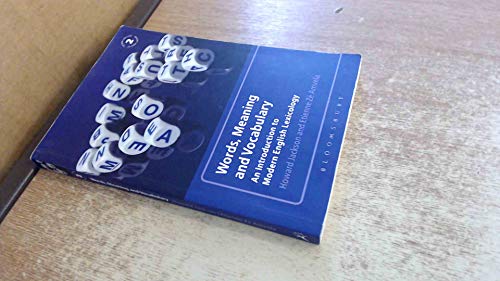 Words, Meaning And Vocabulary: An Introduction to Modern English Lexicology  (Open Linguistics) by Amvela Howard Jackson - Paperback - from Powell's  Bookstores Chicago (SKU: SON000016231)