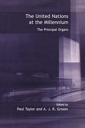 9780826447784: United Nations at the Millennium: The Principal Organs