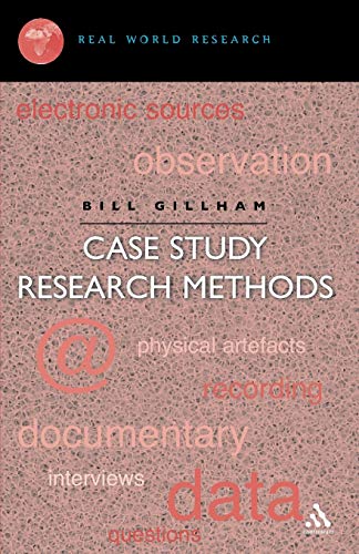 Beispielbild fr Case Study Research Methods (Continuum Research Methods) zum Verkauf von Seattle Goodwill