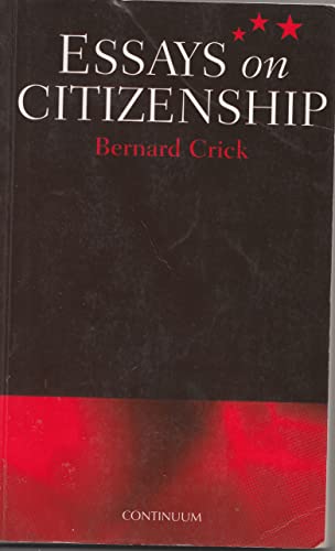 Essays on citizenship crick
