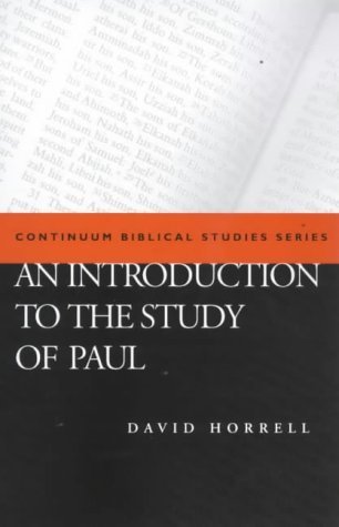 9780826449214: An Introduction to the Study of St. Paul (Biblical Studies)