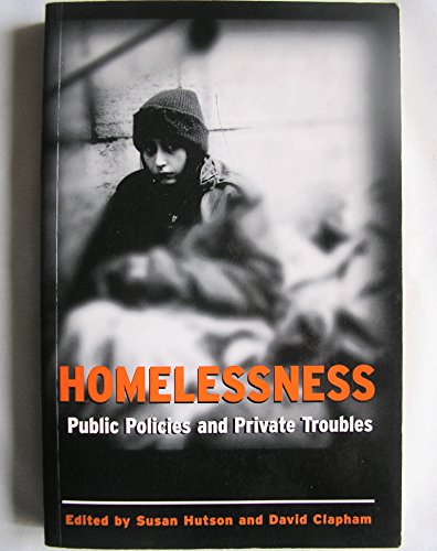 Stock image for Homelessness: Public Policies for sale by MusicMagpie