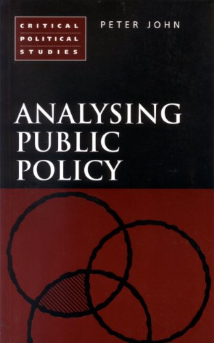 Beispielbild fr Analysing Public Policy (Critical political studies) zum Verkauf von WorldofBooks