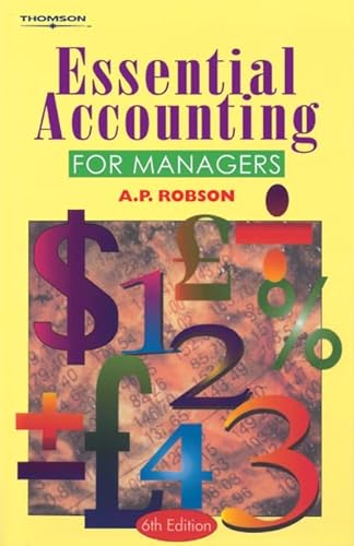 9780826454713: Essential Accounting for Managers 6th Ed