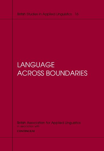 Stock image for Language Across Boundaries (British Studies in Applied Linguistics) for sale by Powell's Bookstores Chicago, ABAA