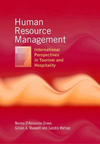 Stock image for Human Resource Management: International Perspectives in Hospitality and Tourism for sale by HPB-Red