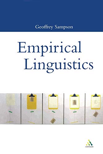 Imagen de archivo de Empirical Linguistics (Open Linguistics S.) a la venta por WorldofBooks