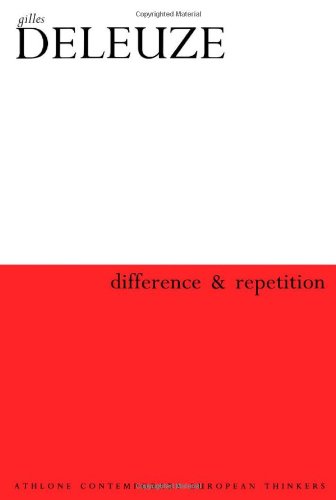 9780826459572: Difference and Repetition