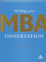 9780826460127: Writing Your MBA Dissertation