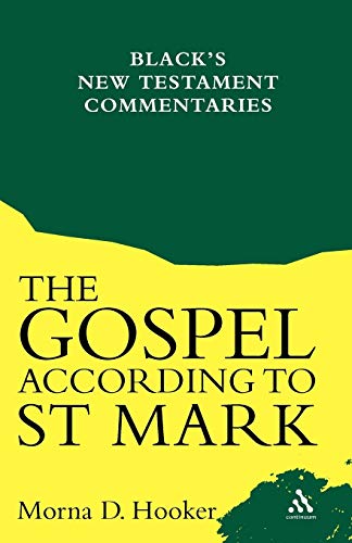 9780826460394: The Gospel According To St. Mark (Black's New Testament Commentaries)