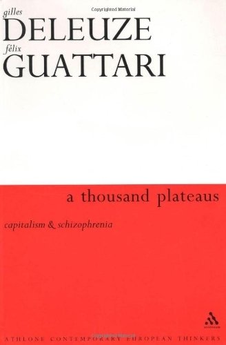 9780826460998: A Thousand Plateaus