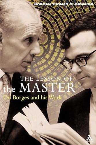 Beispielbild fr The Lesson of the Master: On Borges and His Work zum Verkauf von WorldofBooks