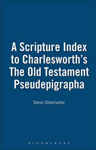 Stock image for Scripture Index to Charlesworth's "Old Testament Pseudepigrapha" for sale by WorldofBooks