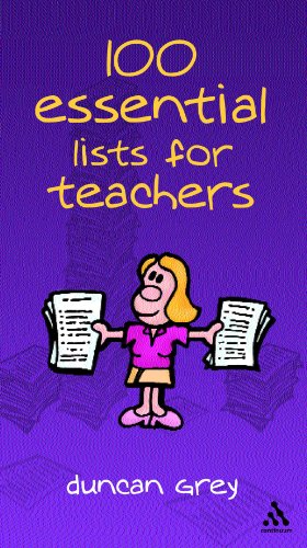 Beispielbild fr 100 Essential Lists for Teachers zum Verkauf von AwesomeBooks