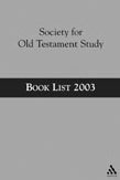 Beispielbild fr Society for Old Testament Study Book List 2003 zum Verkauf von AwesomeBooks