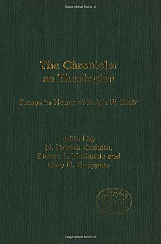 9780826466716: The Chronicler as Theologian: Vol 371 (Journal for the study of the Old Testament supplement series)