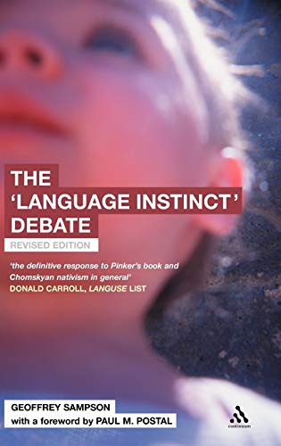 9780826473844: The 'Language Instinct' Debate