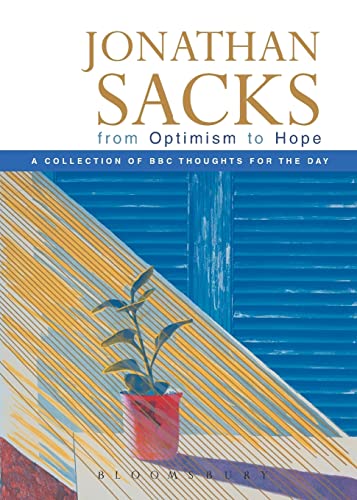 Stock image for From Optimism to Hope: Thoughts for the Day for sale by WorldofBooks