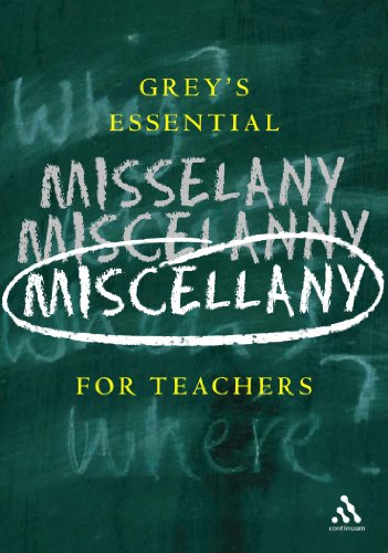 Beispielbild fr Grey's Essential Miscellany for Teachers zum Verkauf von WorldofBooks